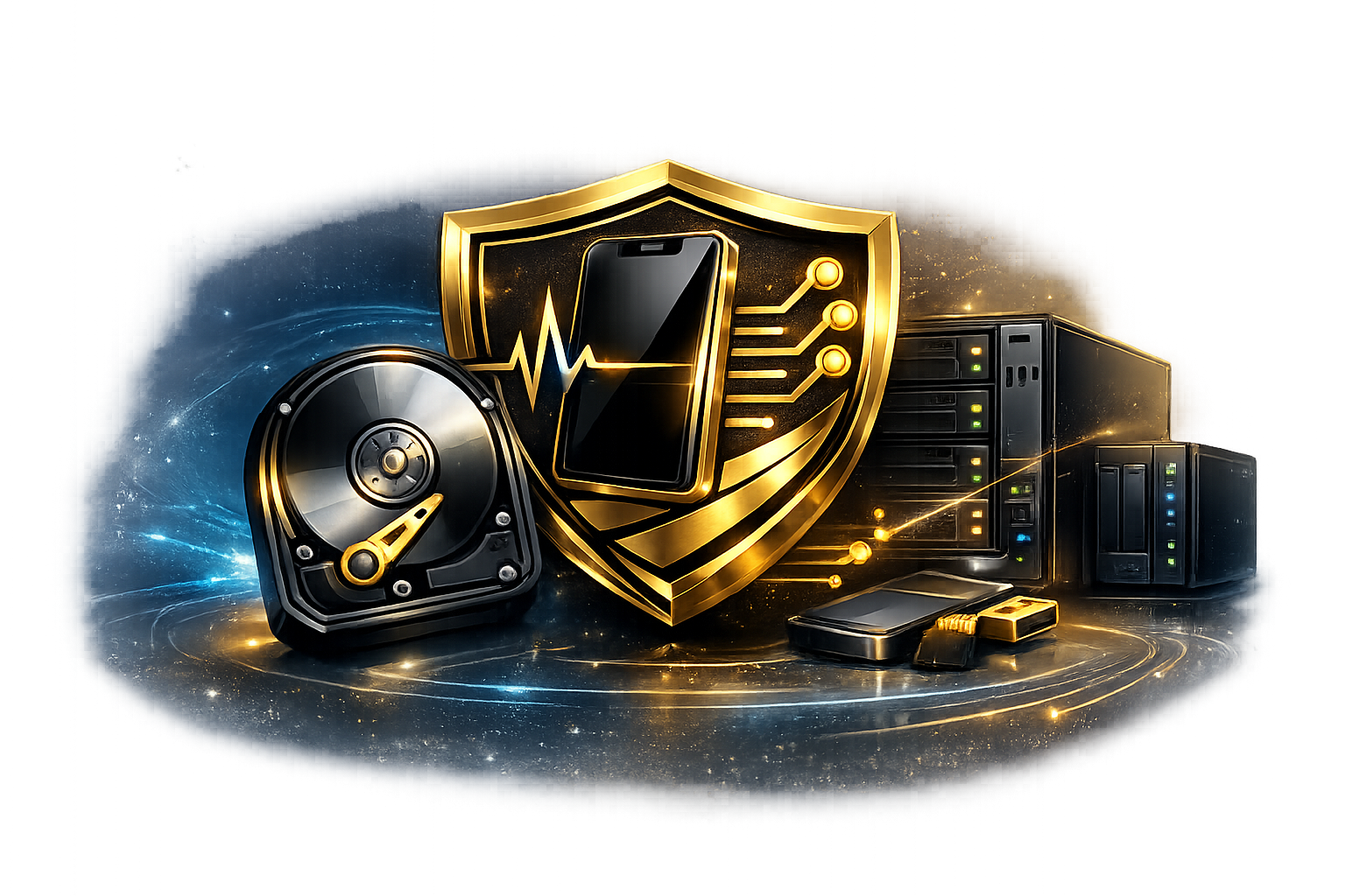 Data Recovery Illustration